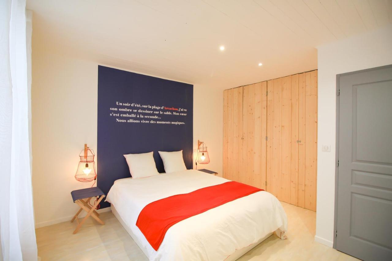La Maison Bleue - En Plein Coeur D'Arcachon Exteriör bild